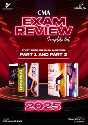 CIA, CMA, CFA, CPA, FRM Books - Zain